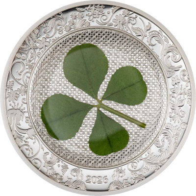 Ounce of Luck (2026) - 1 Oz - stříbrná proof sběratelská mince