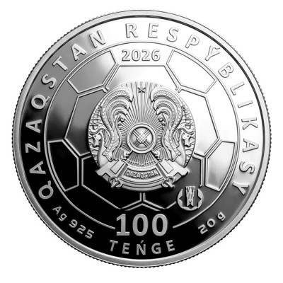FIFA Soccer WC 2026 - 20g - stříbrná sběratelská mince