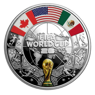 FIFA Soccer WC 2026 - 20g - Silver Collector Coin