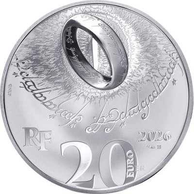 Lord of the Rings - 1 Oz - stříbrná sběratelská mince