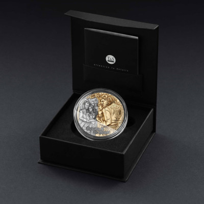 Kráska a Zvíře - 2 Oz - stříbrná sběratelská mince