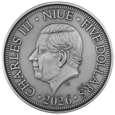 Compass Rose (2026) - 2 Oz - stříbrná sběratelská mince
