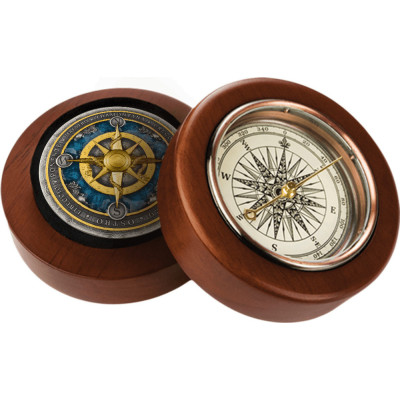 Compass Rose (2026) - 2 Oz - stříbrná sběratelská mince