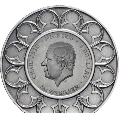 Imperial State Crown (2026) - 2 Oz - stříbrná proof sběratelská mince