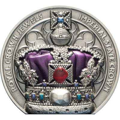 Imperial State Crown (2026) - 2 Oz - stříbrná proof sběratelská mince