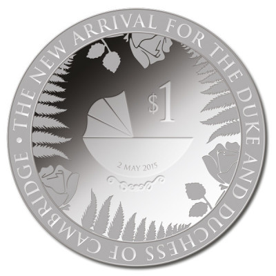 Royal Baby 2015  - 1 Oz - stříbrná proof sběratelská mince
