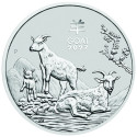 Lunar Goat (2027) - 1/2 Oz - stříbrná investiční mince