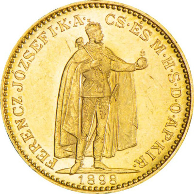 Hungary 20 Corona -  zlatá investiční mince