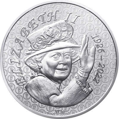 Queen Elizabeth II. (2026) - stříbrná sběratelská mince