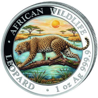 Leopard (2026) -  1 Oz - stříbrná sběratelská mince