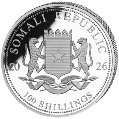 Leopard (2026) -  1 Oz - stříbrná sběratelská mince