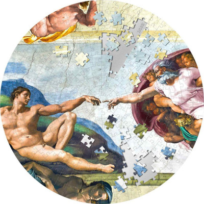 Creation of Adam - 5 Oz - Silver Puzzle Collector's Coin