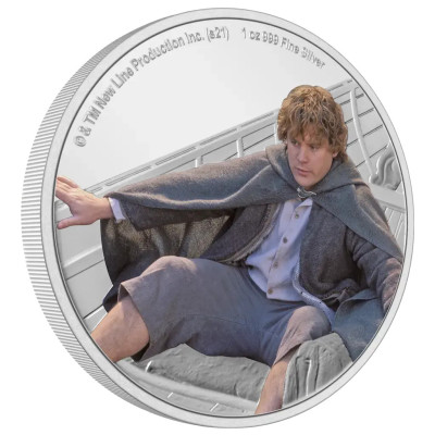 Pán prstenů - (serie 2021) - 7 Oz - stříbrné sběratelské mince
